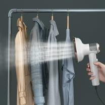 Steadline Foldable Portable Handheld Steamer with 180° Rotation - Compact Travel Garment Care System for Wrinkle Removal On-The-Go