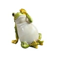 thumbnail image 1 of Steadline Garden Frog Statue, Resin Outdoor Yard Decor, Creative Pond Frog Sculpture for Patio Decoration, Perfect Thanksgiving Christmas Garden Gift, 1 of 6