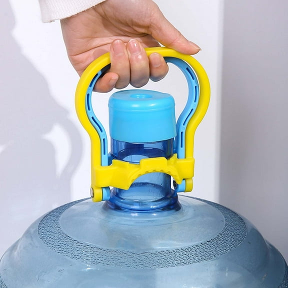 Steadline Heavy Duty Water Bottle Lifter - Ergonomic Handle for 5 Gallon Jug to Easily Transport Drinking Water During Outdoor Activities, Camping and Holiday Gatherings
