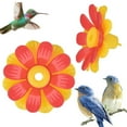 thumbnail image 1 of Steadline Hummingbird Feeder Replacement Flowers 30 Piece Set Plastic Construction Bright Colors Bird Attractor Garden Decoration Easy Installation Most Feeders Compatible, 1 of 3