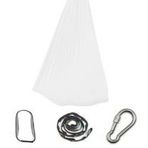 Steadline Kids Nylon Hammock Swing 280x100cm Indoor Outdoor Aerial Yoga Seat for Physical Development Sensory Integration Playtime Activity Durable Construction Safety Certified Fun Exercise