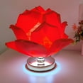 thumbnail image 1 of Steadline Large Rose Table Lamp with Dimmable Function - Valentine's Day USB Bedside Light, Romantic Flower Shaped Night Light for Bedroom Decor, 1 of 8