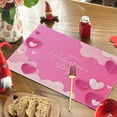 thumbnail image 1 of Steadline Linen Printed Placemat Romantic Valentine's Day Table Decor with Insulation Feature Unique Dining Accessory Gift for Couples Holiday Celebration, 1 of 7