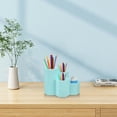 thumbnail image 1 of Steadline Multi-Functional Plastic Storage Box, Space-Saving Plastic Storage Box Is Used To Store Pen Pencil Office Supplies And Makeup Brushes., 1 of 9