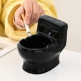 thumbnail image 1 of Steadline Novelty Toilet Shaped Ceramic Ashtray with Unique Design for Home Office Display Functional Decor Piece Easy to Clean Gift Idea, 1 of 6