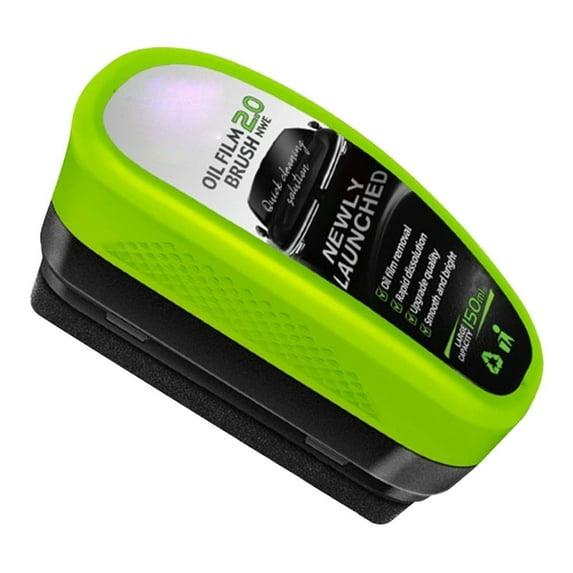 Steadline Professional Windshield Cleaning Brush With Hydrophobic Coating - Car Glass Maintenance Tool For Improved Visibility And Anti Rain Effect Ergonomic Handle With Built In Sponge