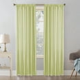 thumbnail image 1 of Steadline Satin Sheer Window Curtain Panels,100x250cm Light Filtering Drapes For Living Room & Bedroom,Decorative Shade Curtains For Wedding & Party Decor, 1 of 7