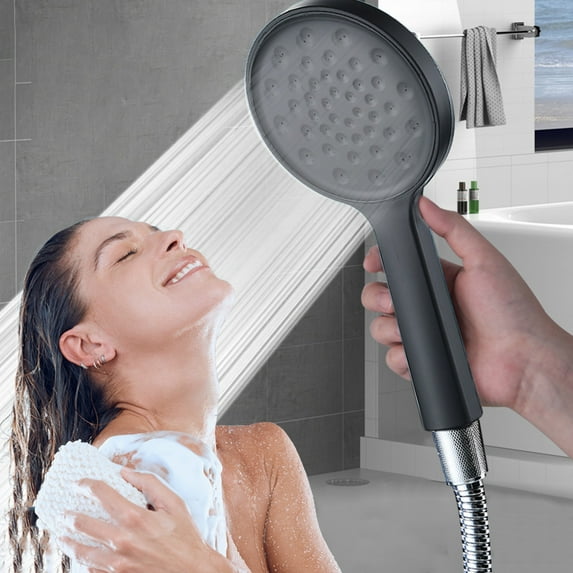 Steadline Shower Head with Handheld High Pressure-Full Body Coverage Powerful Rain Showerhead With Filter Function - The Perfect Detachable Heads for Bathroom Upgrade