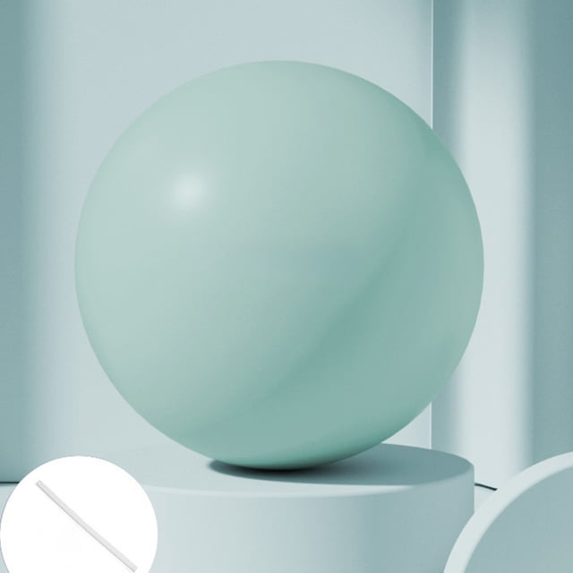 Steadline Small Exercise Ball, 8 Inch Mini Pilates Ball, Anti Burst and Slip Resistant Mini Yoga Ball for Stability, Fitness, Physical Therapy, Stretching & Core Strength Workout at Home Gym & Office