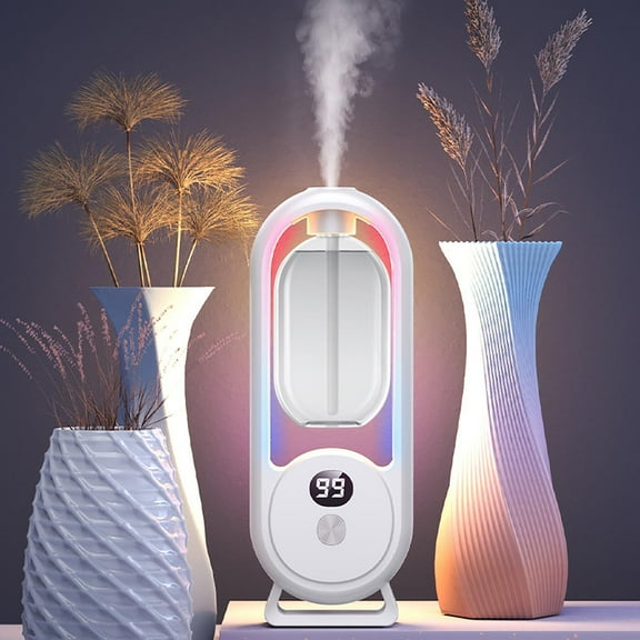 Steadline Smart Wireless Aromatherapy Diffuser With 5 Speed Settings - Automatic Air Freshener For Home And Office 50ml Capacity With LED Display And Timer Function