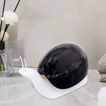 Steadline Snail Shape Soap Dispenser - Cute Press Pump Bottle for Hand Wash and Shower Gel - Leak Proof Plastic Container for Bathroom and Kitchen Decor