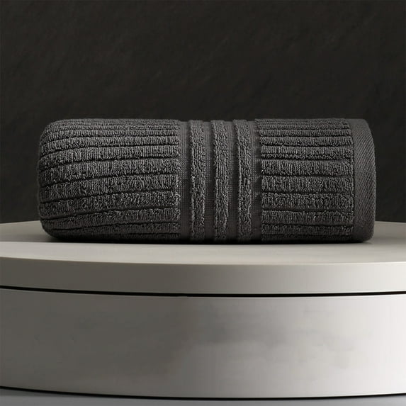 Steadline Soft Absorbent Bath Towel With Quick Dry Feature - Luxury Bathroom Linens For Spa And Home Use Plush Polyester Fabric With Reinforced Edges 29.1x13.3 Inches