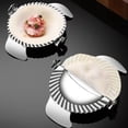thumbnail image 1 of Steadline Stainless Steel Dumpling Maker Press 13cm Convenient Dumpling Mold Kitchen Tool for Making Pastry Pie Samosa Appetizer Asian Food Preparation Accessory, 1 of 7