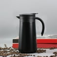 thumbnail image 1 of Steadline Stainless Steel Thermal Coffee Pot - Compact Insulated Carafe With Heat Retention Technology For Home And Office Use With Leak Proof Lid And Ergonomic Spout For Daily Brewing Needs, 1 of 8