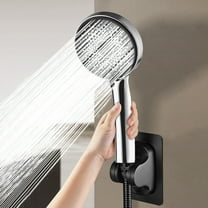 Steadline Starlight Boosted Shower Head with Detachable Panel and Universal Connection - Powerful Water Pressure with Gentle Spray for Refreshing Shower Experience