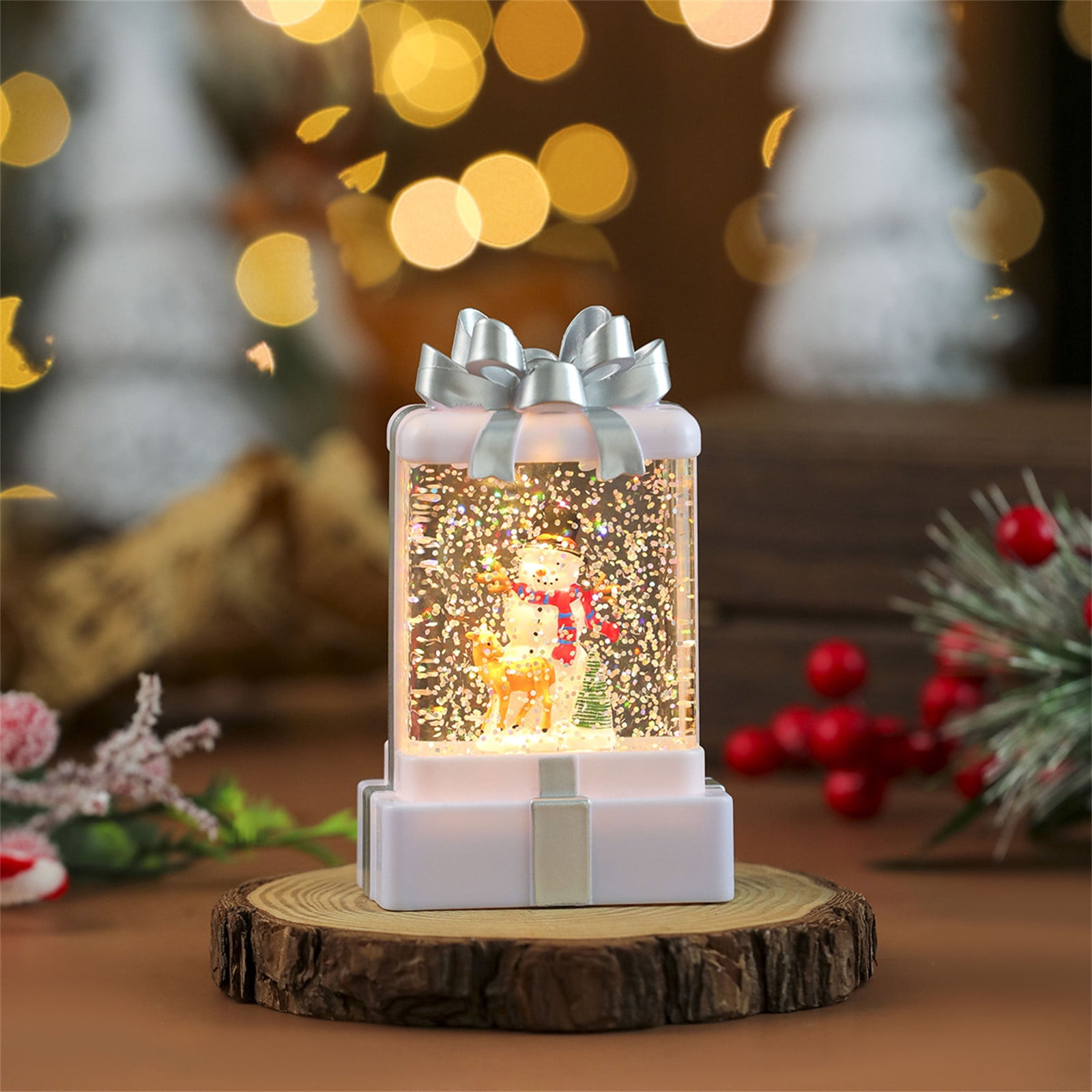 Illustration of Snow Globe Night Light Deals