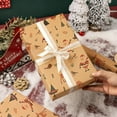 thumbnail image 1 of Steadline Steadline Premium Christmas Gift Wrapping Paper - Double Sided Printed Holiday Kraft Paper For Present Packaging - Festive Seasonal Decor For Party Celebration Winter Wonderland, 1 of 6