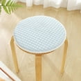 thumbnail image 1 of Steadline Summer Memory Ice Seat Cushion Round Chair Cushion Non-Slip Dining Stool Pad Circle Chair Pad Washable for Kitchen Dining Office Chairs, 1 of 7