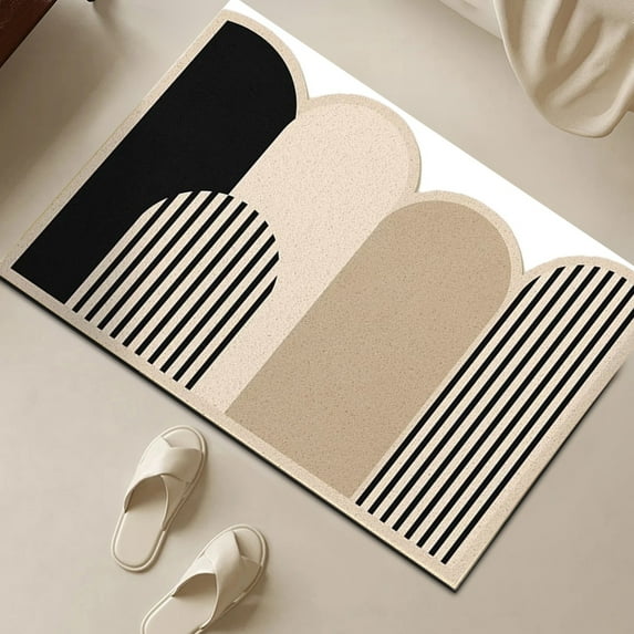 Steadline Superior Entryway Mat with Non-Slip Rubber Backing - Ultra Absorbent Surface for High Traffic Areas - Machine Washable Durable Design