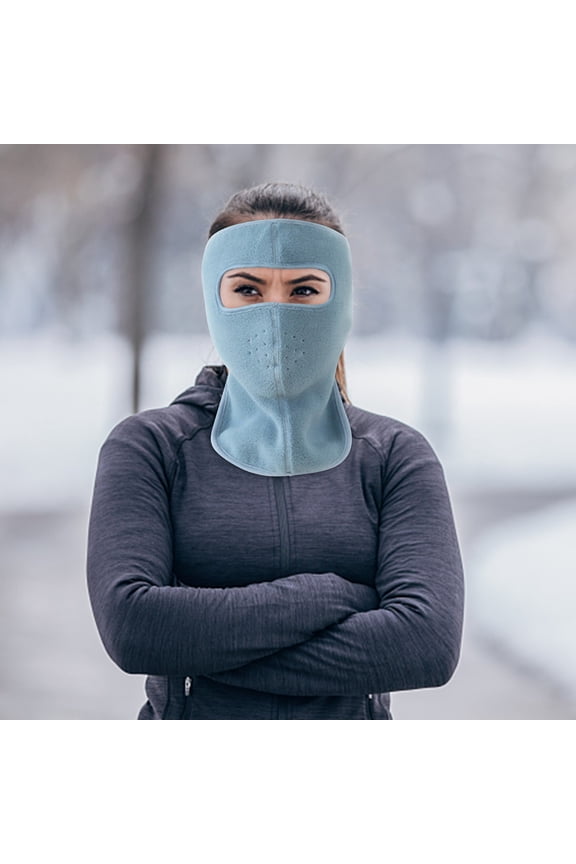 Superior Fleece Face Mask with Extended Neck Coverage - Thermal Insulation for Extreme Cold - Breathable Design for Outdoor Activities