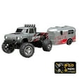 thumbnail image 1 of Steadline All Terrain Remote Control Truck - 2.4Ghz RC Vehicle With 3 Speed Settings And LED Lights For Outdoor Explore And Playtime With Durable Metal Body And USB Rechargeable Battery, 1 of 5