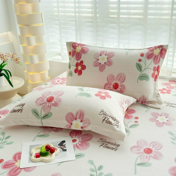 Steadline Winter Velvet Pillowcase Set - Soft and Warm Bedding Accessory - Hypoallergenic Fabric with Premium Stitching - 40x60cm Standard Size - Multiple Colors Available