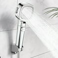 thumbnail image 1 of SteadlineHigh Pressure Shower Head with Filter 5 Spray Modes Water Saving Rainfall Massage Bathroom Faucet Attachment Chrome Finish Easy Install Water Booster for Low Flow Showerheads, 1 of 4