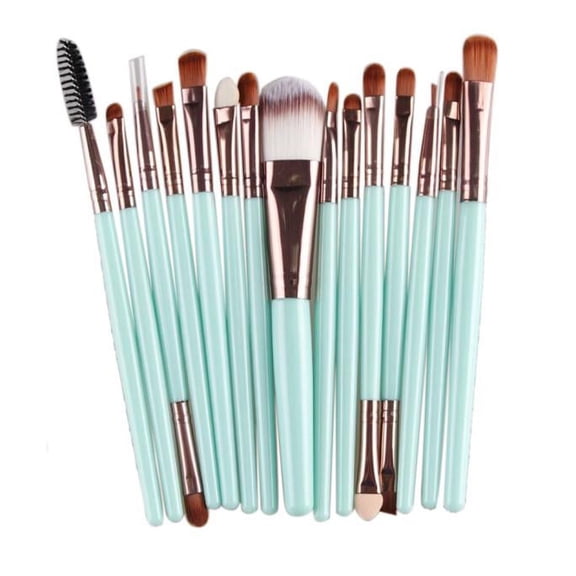 Steady 15pcs Makeup Brush Set tools Make-up Toiletry Kit Wool Make Up Brush Set