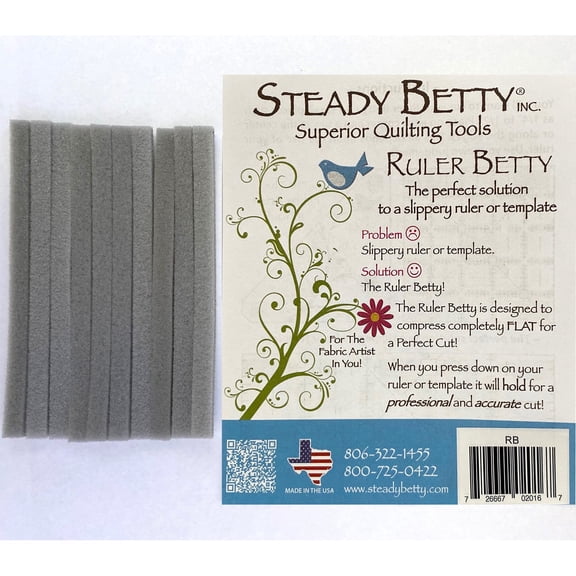 Steady Betty Steady Betty Ruler Betty Strips, 10-Pack Multi-Colored
