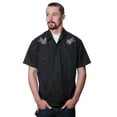 thumbnail image 1 of Steady Clothing Men's Sparrow Western Button Up Shirt Black M, 1 of 3