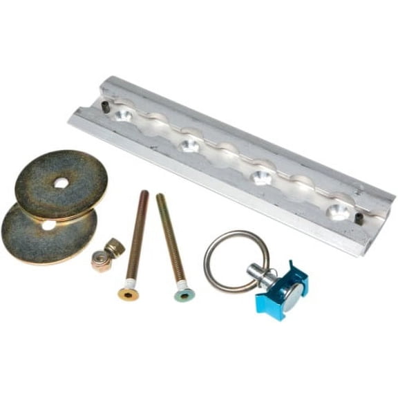 SteadyMate Aluminum Recessed L Track Kit with Stud Fitting 8" Recessed Mount