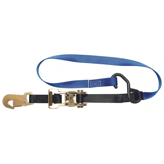 Steadymate Cinchtite-5 1"x6' Ratchet Tie Downs w/Snap Hooks & Soft Loops (15469)