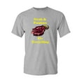 thumbnail image 1 of Steak And Potatoes Fix Everything Adult DT T-Shirts Tee, 1 of 2