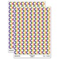thumbnail image 1 of Steak Beef Dinner Icon 200+ Round Stickers - Rainbow - Gloss Finish - 0.50" Size, 1 of 3