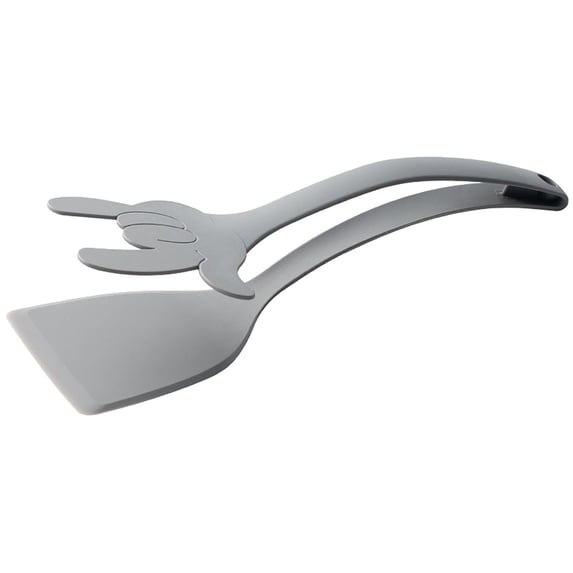 Steak Frying Spatula Clip Kitchen Two-In-One Spatula Food Clip for Non-Stick Pans and Easy Flipping with Secure Grip for Home Cooks and Perfect Breakfast Preparation AKLJWH