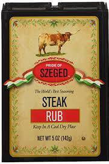 Steak Rub Seasoning Szeged 5oz 142g