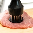 thumbnail image 1 of Steak and pork chops fast loosening meat needle practical stainless steel meat tenderizer tenderizer hammer knocking meat hammer, 1 of 7