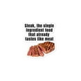 thumbnail image 1 of Steak, the single ingredient food that already tastes like meat - Fridge magnet, 1 of 1