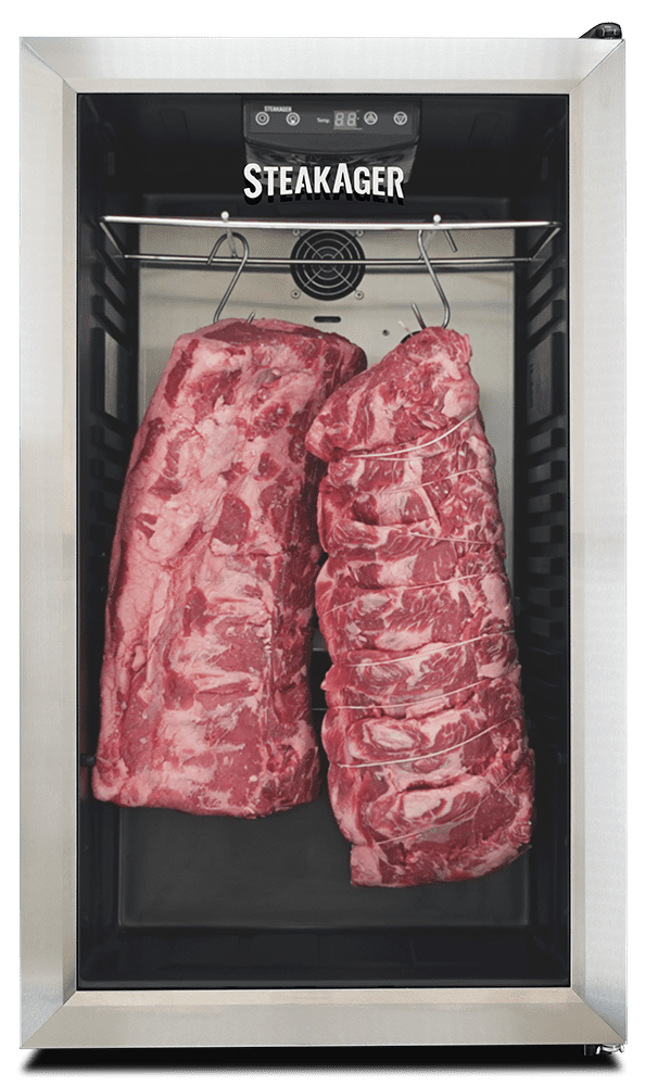 SteakAger PRO 40 Starter Pack Steak DryAging Refrigerator, Sleek