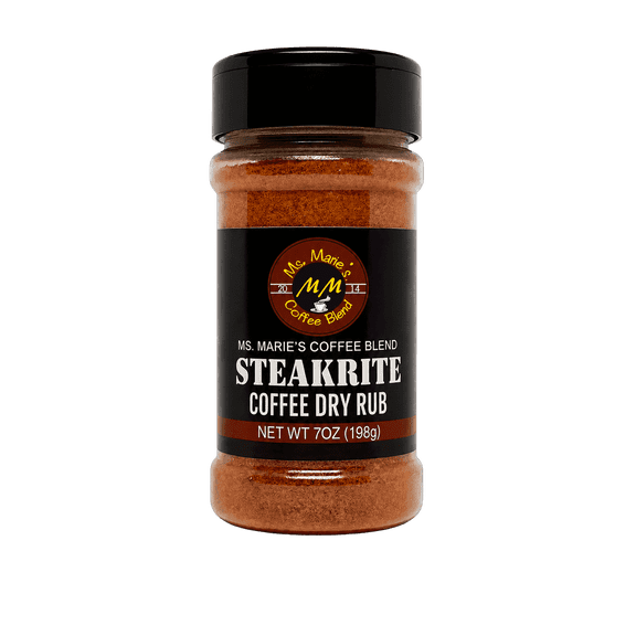 Ms. Marie's Coffee Blend Steakrite Coffee Dry Rub Rich and Smokey 7oz