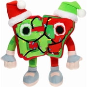 Steal a Brainrot Festive 67 Plush Doll, 9.84 Inch Stuffed Plush Toy Game Figure Soft Stuffed Pillow for Sofa Home Decor, Winter Plush Lovely Collectible Toy Christmas Gift for Fans, 1 PC