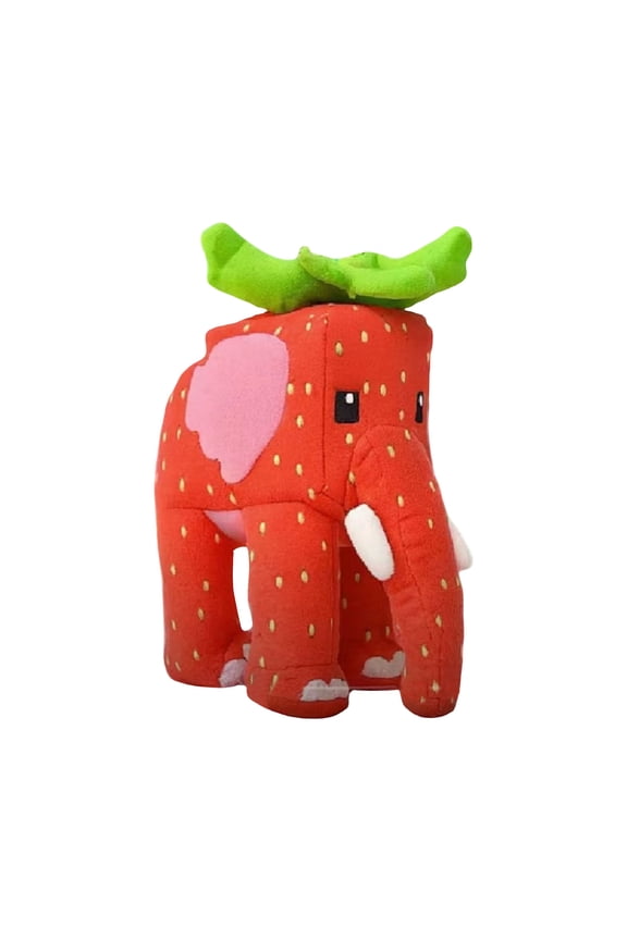 Steal a Brainrot Plush Strawberry Elephant Cushion Pillow Kawaii Plush Toy Italian Brainrot Plush AI-Crafted Stuffed Figure Pillow for Video Game Fans Room Decor (Strawberry Elephant)