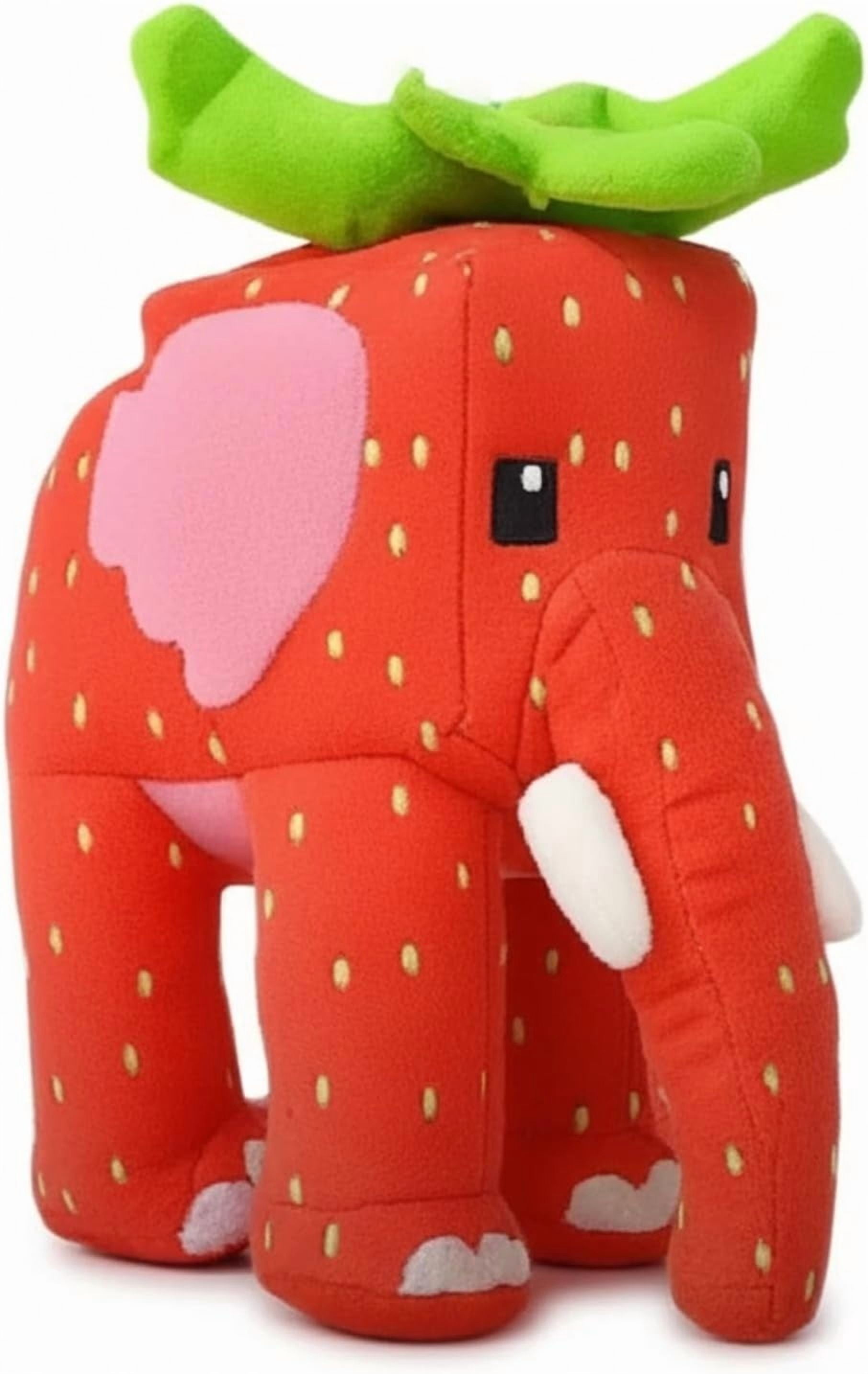 Steal a Brainrot Plush Toy, 9.8 Inch Strawberry Elephant from