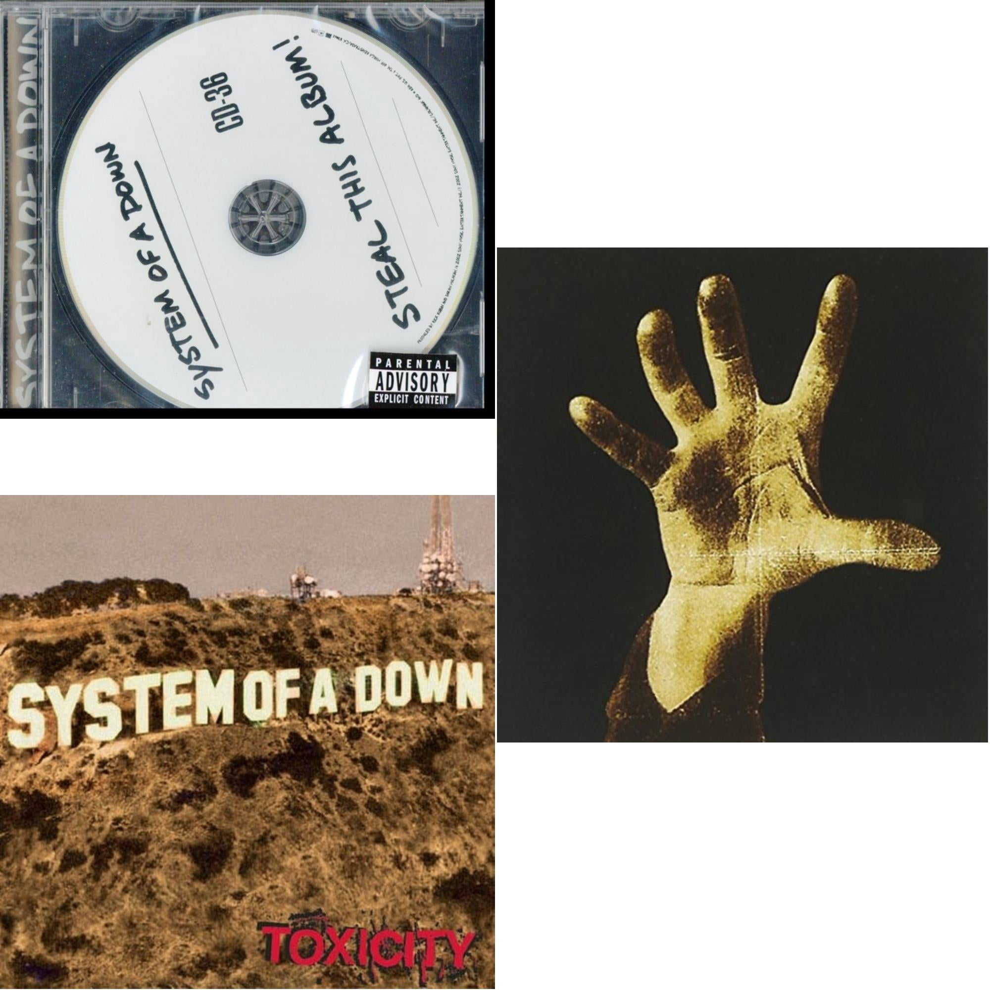 お*愛様 SYSTEM OF A DOWN CD 4枚セット Steal-This-Album-Toxicity-