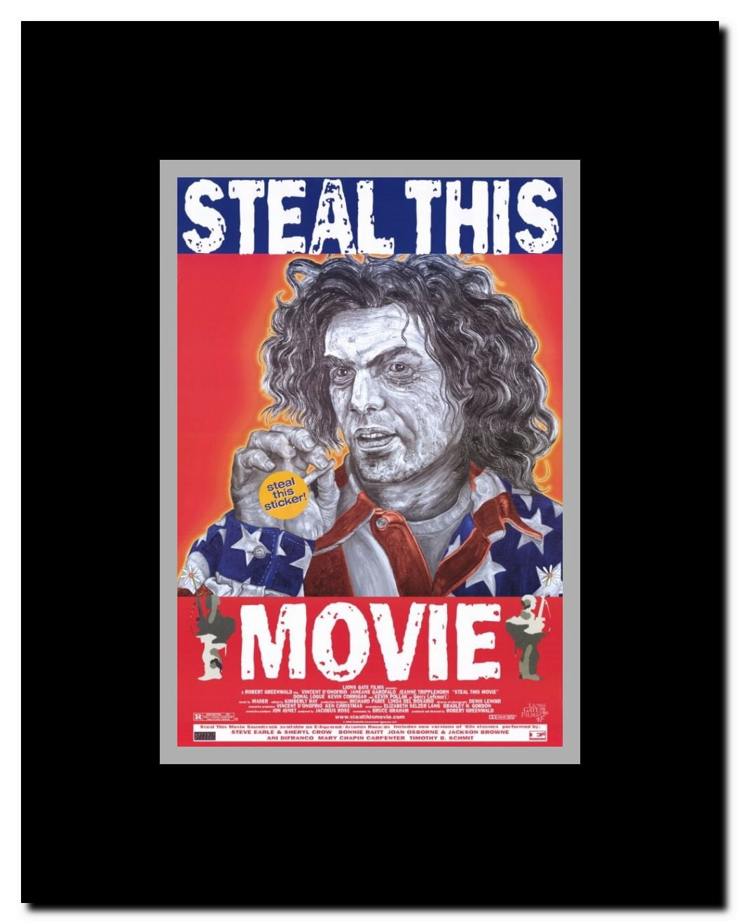 Steal This Movie! Framed Movie Poster