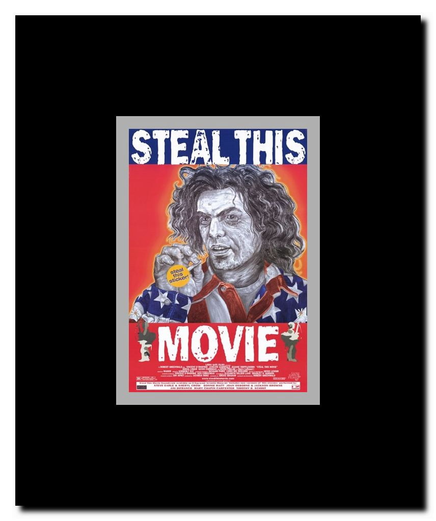 Steal This Movie Framed Movie Poster