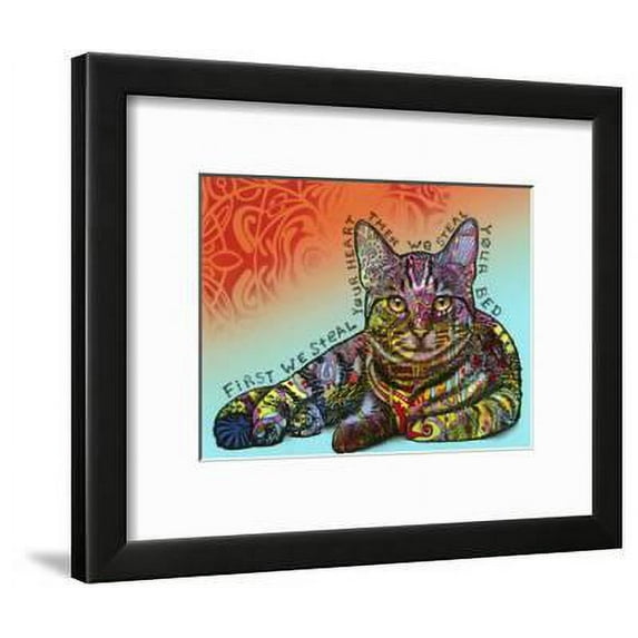 Steal Your Bed, Animals Framed Art Print Wall Art by Dean Russo Sold by Art.Com