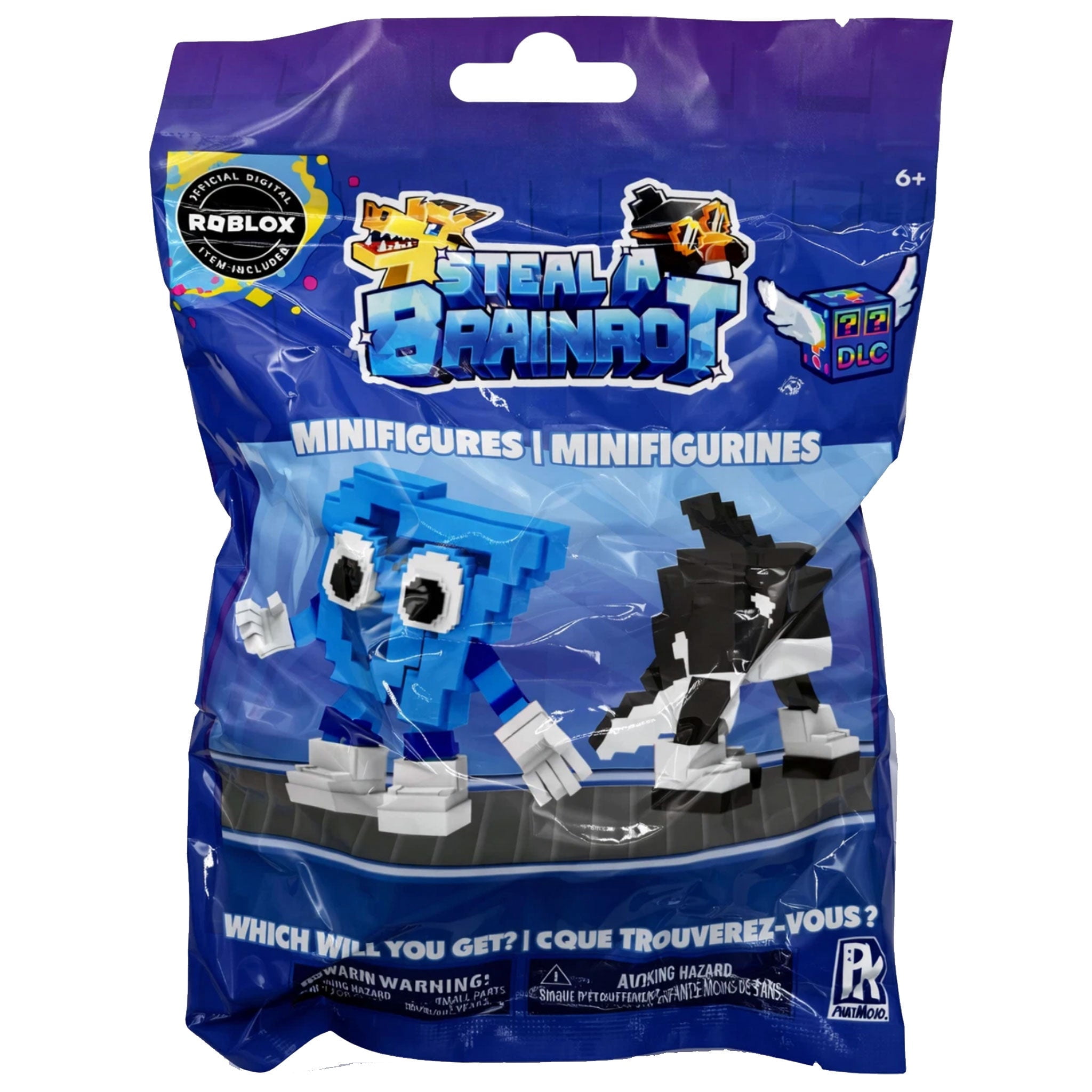 ROBLOX STEAL A BRAINROT フィギュアＤＬＣコード付き4個 Steal a Brain Rot Roblox Official Blind Bag Figure w/ DLC Code