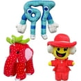 thumbnail image 1 of Steal a Brainrot Plush Toy,Cute Soft Stuffed Animal, Collectible Gift for Game Fans (3PCS A), 1 of 10