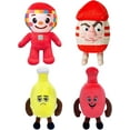 thumbnail image 1 of Steal a Brainrot Plush Toy,Cute Soft Stuffed Animal, Collectible Gift for Game Fans (4PCS A), 1 of 10